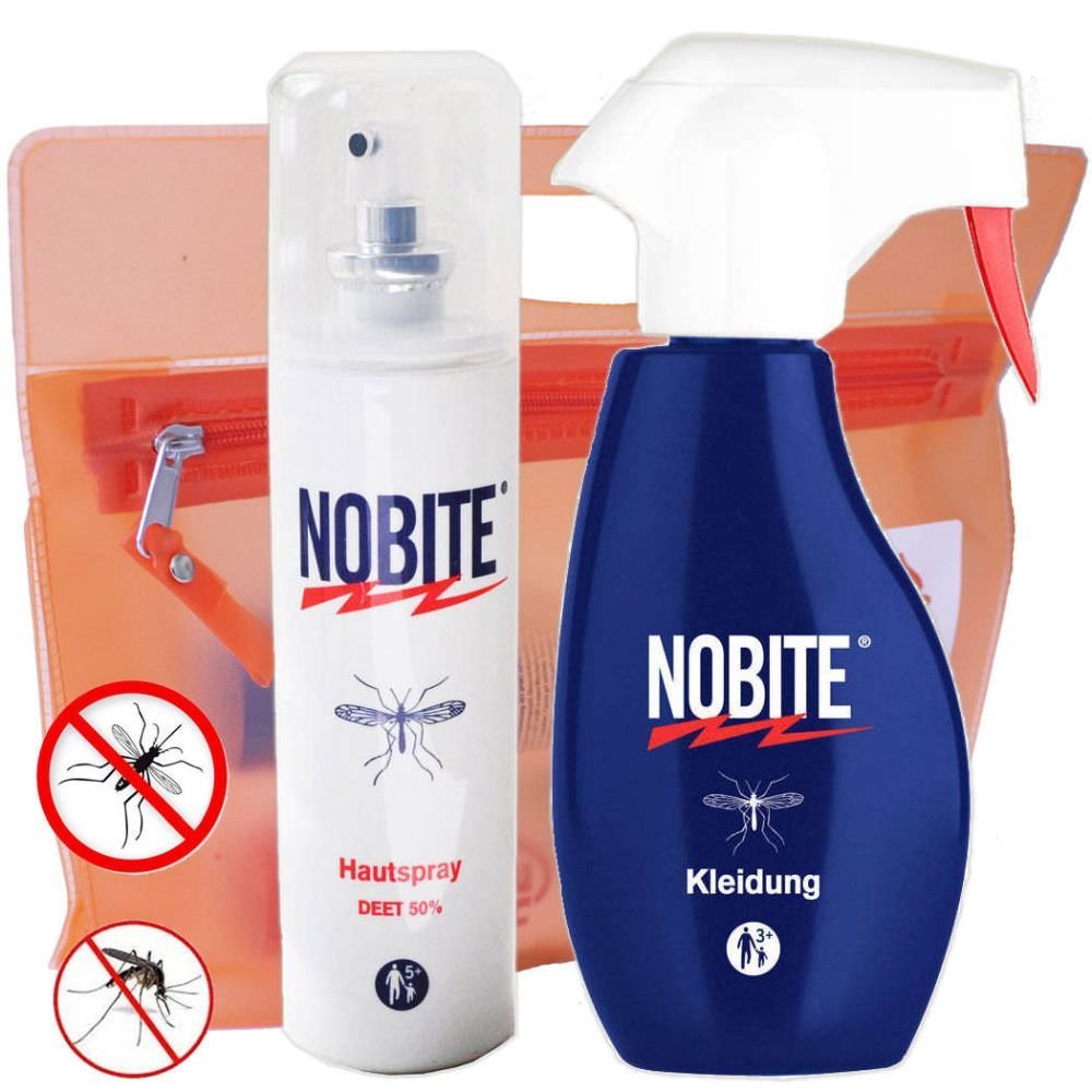 Nobite Doppelpack Haut & Kleidung Anti-Moskito