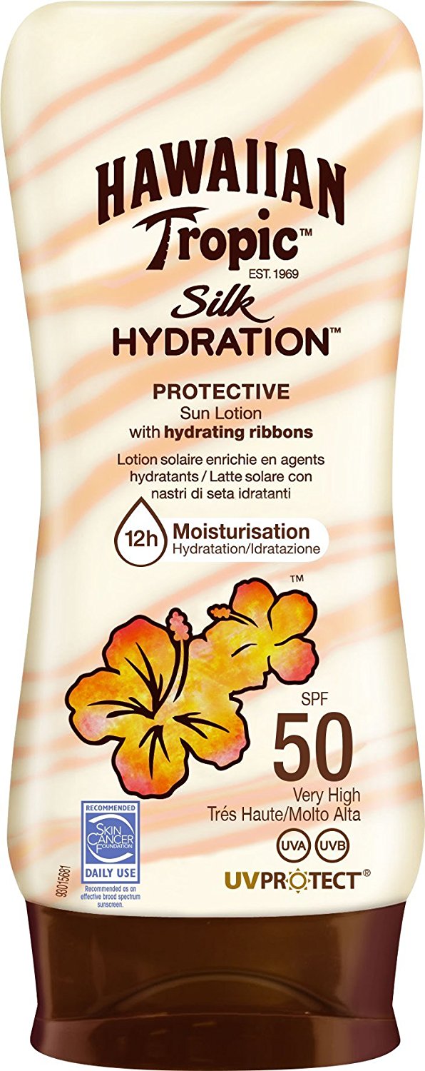 Hawaiian Tropic Silk Hydration Sonnenschutzlotion LSF 50, 180 ml