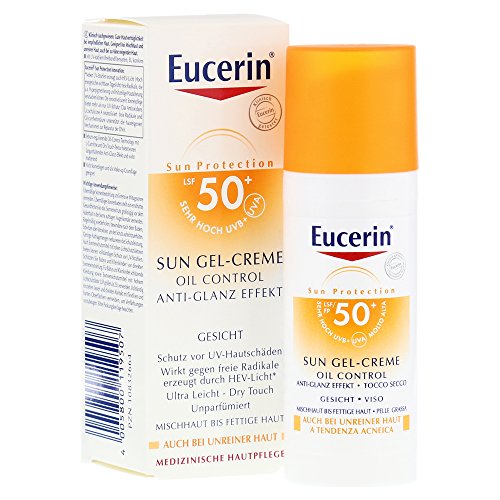 Eucerin Sun Gel-Creme LSF 50+ Gesicht Creme, 50 ml