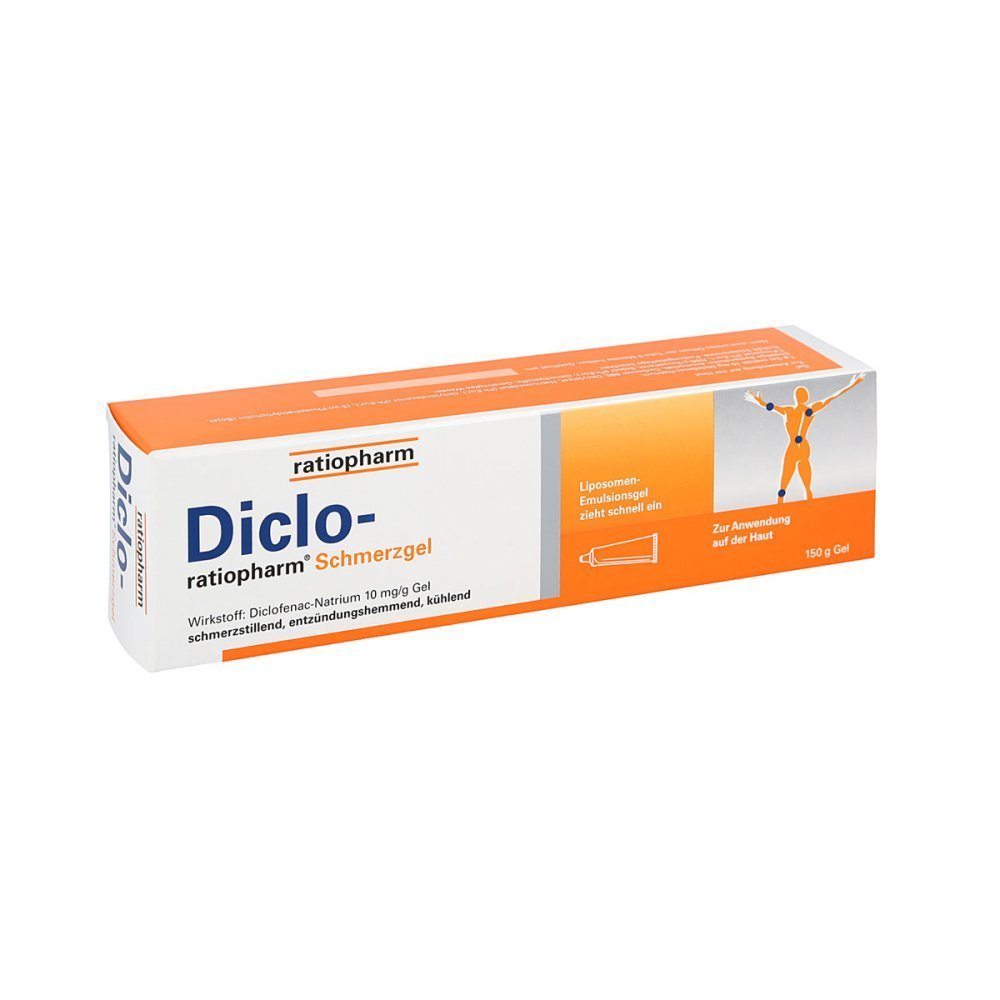 Diclo-ratiopharm Schmerzgel 150 g
