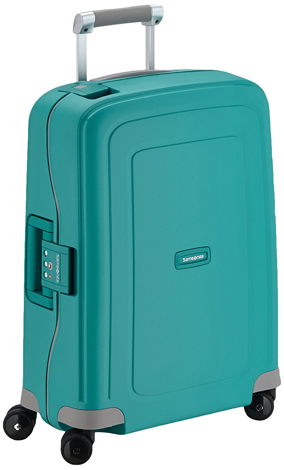 Samsonite S'Cure Spinner 55/20 Koffer, 55cm, 34 L, Aqua Blue
