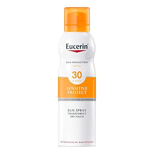 Eucerin Transparent Sun Spray Dry Touch LSF 30, 200 ml