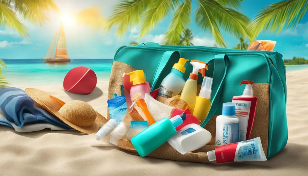 Packliste Urlaub: Hygiene & Apotheke