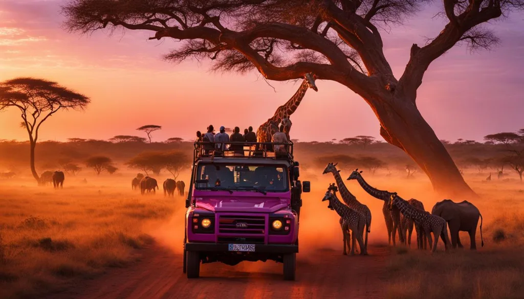 safari urlaub afrika