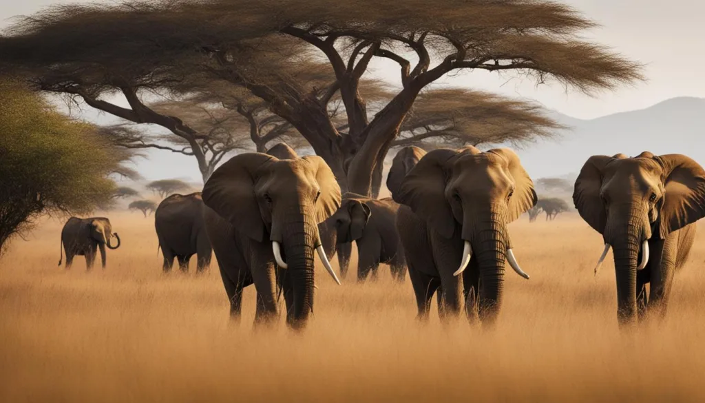 safariarten afrika