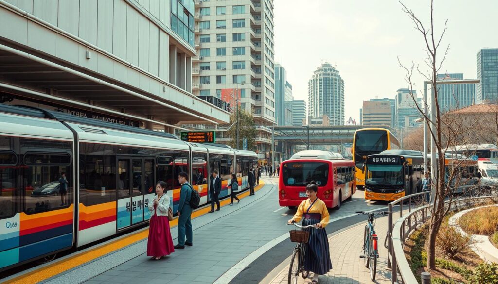 öffentliche verkehrsmittel südkorea