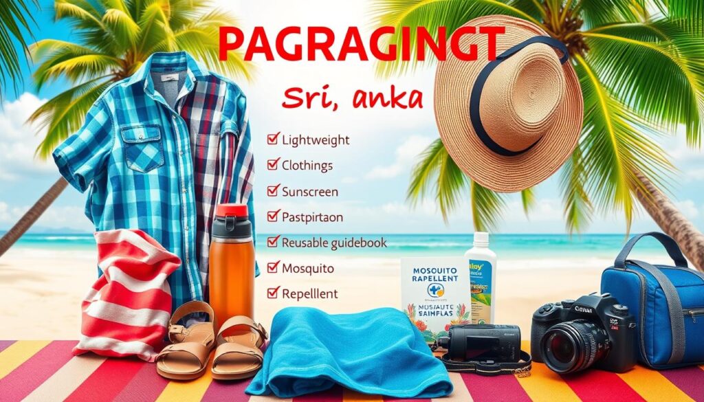 packliste sri lanka