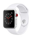 Apple Watch Series 3 (GPS + Cellular), 42 mm Aluminiumgehäuse, Silber, mit...